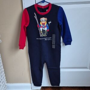 Baby Boy Polo Coveralls 24M